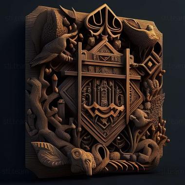 3D model Stronghold Warlords game (STL)